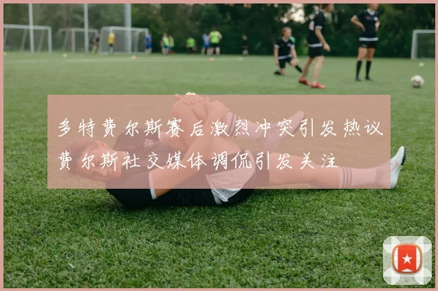 多特费尔斯赛后激烈冲突引发热议费尔斯社交媒体调侃引发关注